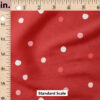 Ruler Scale for Polka Dots (Red) by Ashes + Ivy